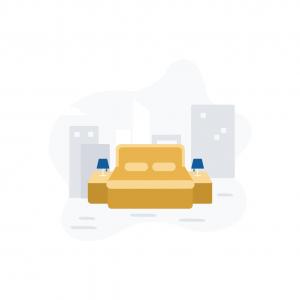 Deluxe Double Room with Two Double Beds - Non-Smoking